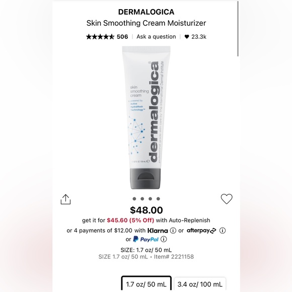Dermalogica Skin Smoothing Cream - Picture 3 of 3